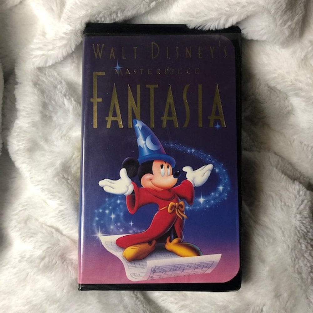 Walt Disney's Masterpiece: Fantasia VHS 1991 RARE Collectible #1132 Limited